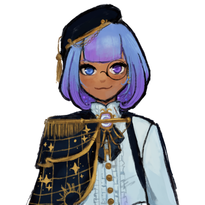 a headshot of moon syzygi. click this to go to our celestial scholar's WIP profile.